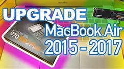 The Last Upgradable Mac? How to Upgrade MacBook Air 2015-2017. Step by Step Process Samsung 1TB SSD