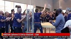 ABD'de İphone X Satışı Başladı - San - Dailymotion Video