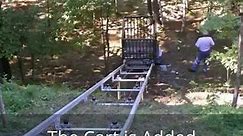 Residential Outdoor Hillside Elevator. Project from start to finish! www.hillsidelifts.com