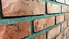 How to install a Realistic Brick Wall or Fireplace with Concrete Overlay or decorative concrete