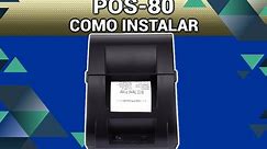 Passo a Passo Instalar Impressora POS-80 - link para o Driver - Impressora Térmica de Cupons 80mm