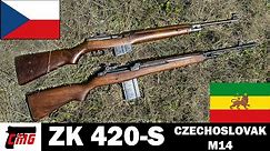 ZK 420-S The Czechoslovak M14