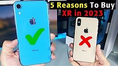 iPhone XR vs iPhone XS in 2023 🔥- 5 Reasons To Buy XR instead of XS in 2023 😳