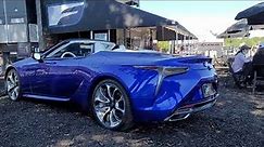 2021 Lexus LC 500 Convertible Inspiration Series | Structural Blue | Lexus Racing USA