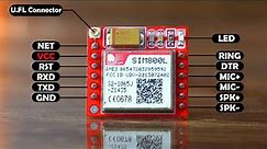 Sim800L GSM GPRS Module with Arduino, Send SMS, Receive SMS, Request SMS, and Alert Message