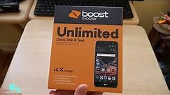 LG X Charge Unboxing Boost Mobile HD