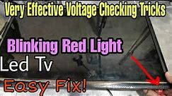 How to Fix Blinking Red Light in Led Tv?(ENGLISH Subtitle)