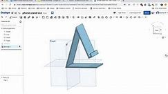 Designing a Phone Stand in OnShape