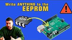 EEPROM Memory - Store Anything - Arduino101