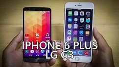 iPhone 6 Plus vs LG G3 - Quick Look