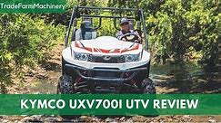 New Kymco UXV700i UTV test review