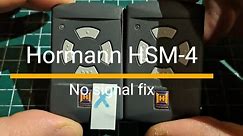 Hormann HSM-4 remote repair - No signal