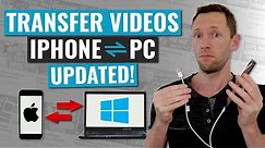How to Transfer Videos from iPhone to PC (and Windows to iPhone) - UPDATED