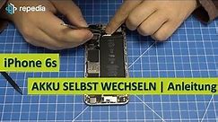 Apple iPhone 6s - Akku selbst wechseln / Reparatur Anleitung | Tutorial [deutsch]