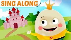 Humpty Dumpty Song with Lyrics! Nursery Rhyme Sing Along #ReadAlong