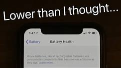 iPhone X Battery Health After 3 YEARS of Use! (How to Check your Battery Health)
