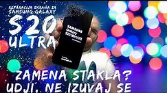 Zamena stakla Samsung Galaxy s20 Ultra (Reparacija ekrana) #Samsug #S20Ultra #ZamenaStakla #Servis