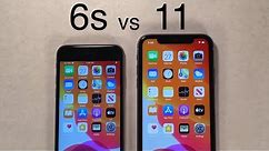 iPhone 11 vs iPhone 6s Speed Test