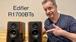 Edifier R1700BTS Speaker Review! Great Sound For Less Than $200. No Amp Needed!