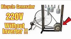 Bicycle generator power home / Bike Electricity Generator