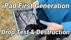 First Generation iPad Drop Test & Destruction