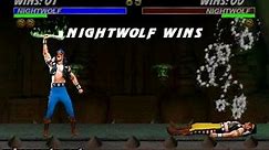 Mortal Kombat 3 - Fatality 1 - Nightwolf