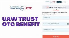 UAW Trust OTC Benefit uawtrust.org/otcbenefit ⏬👇