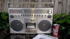 Panasonic RX-5500 vintage boombox from 1979