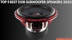 Top 5 Best DS18 Subwoofer Speakers (2023)
