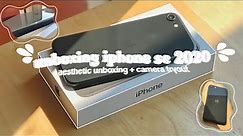 unboxing iPhone SE 2020 (aesthetic) || RainbowRida_YT ||