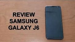 Review Samsung Galaxy J6 2018 Black infinity Display