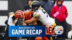 Steelers TOP Bengals in Low-Scoring Affair | Game Recap | CBS Sports