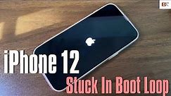 iPhone 12 Stuck In a Boot Loop? Here's How to Get Out of Infinite Reboot Loop