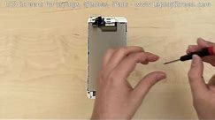 iPhone 6S Plus screen replacement / digitizer glass and LCD reinstallation instructions