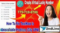 How To Create 2nd Line - TextNow Login Account Without any problem & Get Free Virtual USA WhatsApp