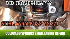 Stihl MS 271 Chainsaw Overheated Small Engine Repair