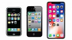 Apple: L'évolution des iPhone jusqu'à l'iPhone X - Vidéo Dailymotion
