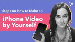 How to Make a Video on an iPhone (Guide)