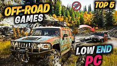 Top 5 New OFFROAD Games For Low End PC 2022 | Best Offroad Games For Low End PC