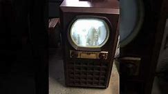 1950 Admiral Television 22x12 Working