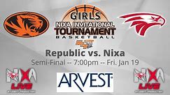 2024 Girls Nixa Invitational | Semi-Final #1 | Republic vs Nixa