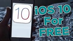 How to get iOS 10 on iPhone 4/4s/5/5c/5s/6 and above