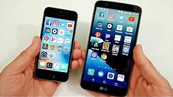 iPhone 5S vs LG Stylo 3!