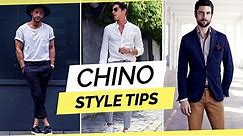 3 Ways To Style Your Chinos