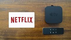 Netflix App for the NEW Apple TV - Walkthrough
