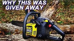 Replacing Fuel lines on a McCulloch chainsaw
