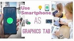 Use smartphone as graphics/pen tablet | Smartphone hack #1