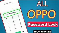All Oppo Reset Password How to fix forgot lockscreen Password Any oppo Phone || Password Unlock Oppo