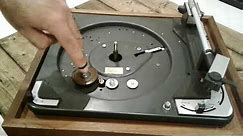 how to fix an idler wheel in turntable