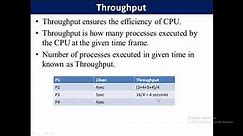 latency, response time, throughput in computer architecture